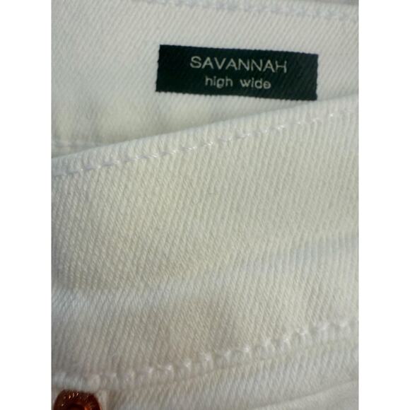 Modern American Jeans Women's Sz 24 Savannah High Wide Vintage Fit Denim - Picture 4 of 9